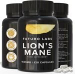 Lions Mane Supplement High Strength - 1500mg per Serving - Brain Fog/Cognitive Supplements by Futuro Labs - Nootropic Lion’s Mane Mushroom Capsules (Vegan) - 50% Polyphenols - 120 Day Supply (UK Made) - Image 2