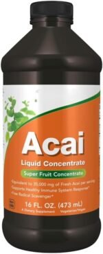 Liquid Acai Concentrate, Super Fruit Concentrate, Equals to 35000 mg of Fresh Acai per Serving, Vegan, 473 ml - Image 2