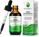 Liquid Chlorophyll Drops, 60ML Natural Chlorophyll for Internal Detox & Cleanes, Energy Booster, Digestion Supports Mint Flavour - Image 2