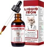 Liquid Iron Supplements for Cats,60ML Cat Vitamins and Supplements with Vitamin C and B12,Supports Anemia,Promotes Blood Health, Helps with Formation of Red Blood Cell - Image 2