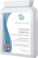 LivClear Complex 60 Capsules – with Choline, Alpha Lipoic Acid, N-Acetyl Cysteine & 9 Botanicals Including Turmeric and Chlorella synergistically Blended to contribute to Normal Liver Function - Image 2
