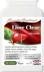 Liver Clear Liver Function Support, 60 Capsules - Image 2