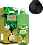 Long-Lasting Plant-Based Foam Hair Dye, Bubble Hair Dye Shampoo with Herbal Extracts, Quick-Acting Hairs Dyes Bubble Hairs Dyes, for Women & Men (Black) - Image 2