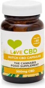 Love CBD Capsules | 300mg Broad Spectrum | 60 Capsules | Vegan Friendly | UK Made - Image 2