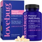 Lovebug Prenatal Multi-Biotics 20 Billion CFU with Peppermint, Ginger Root, Raspberry Leaf & Lemon Balm 30 Count - Image 2
