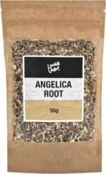 Lowhill Valley Angelica Root – Cut Root 100% Pure Angelica Archangelica for Herbal Tea, Non-GMO, Natural, Hand-Packed – Embrace the Power of Nature – 50g - Image 2