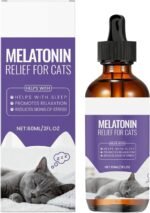 M-elatonin Drops For Cats, With Promotes Deep Relaxation, 60ml, Cat Calming Drops, Pet Sleep Aid, Natural And Gentle Formula, For Pets, Kitten, Puppy, Health, Stress - Image 2
