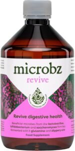 MICROBZ Revive Daily Probiotic (31 Servings) - Liquid Probiotics for Gut Health Support, Digestive Supplement for Women & Men, Soil-Based Bacteria, 100% Natural & Dairy Free - Image 2