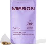 MISSION - Sleep Tea - Herbal Tea with Chamomile & Linden Blossom - Promote Restful Sleep - 30 Pyramid Tea Bags - Image 2