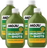 MOJU Power Greens Dosing Bottles (4 x 420ml) Immune Support, Energy Booster, Green Shots, Green Smoothies, Natural Ingredients, No Added Sugars or Sweeteners, Vegan - Image 2