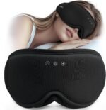 MUSICOZY Sleep Mask Headphones | 100% Blackout 3D Organic Bamboo Cotton Eye Mask for Travel & Restful Sleep,Shift Work | Bluetooth 5.4 Sleep Headphone Cool Gadgets Gift for Men & Women! - Image 2