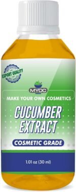 MYOC Cucumber Liquid Extract | Cosmetic Grade Botanical Ingredient | Non-Edible | Herbal Extract for DIY Skincare & Haircare | 30ml / 1.01 Fl Oz - Image 2