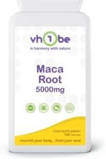 Maca Root 5000mg Supplement – 120 Vegan Capsules | Energy, Vitality & Hormonal Support | Natural Maca Extract, UK Made by vh1be - Image 2