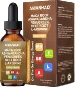 Maca Root Liquid Drops with with Ashwagandha, Fenugreek, Beet Root and L-Arginine - High Strength 60ml Vegan for Energy Support for Women & Men - Support Mood, Energy & Fitness - Image 2