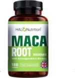 Maca Root Tabelts with Ashwagandha and Ginseng -180 High Strength 6000mg Maca Root + Ashwagandha+ Ginseng & Black Pepper Tablets | 6-Month Supply Vegan | High Potency |Made in The UK - Image 2