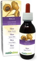 Maca or Peruvian Ginseng (Lepidium meyenii or Lepidium peruvianum) Roots Alcohol-Free Mother Tincture Naturalma - Liquid Extract Drops 120 ml - Food Supplement - Vegan - Image 2