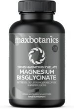 Magnesium Bisglycinate, 379mg Elemental Magnesium, 120 Vegan Capsules, for Sleep, Recovery, Focus, with NovoMin - Image 2