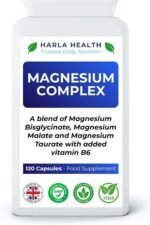 Magnesium Complex – Bisglycinate, Malate & Taurate with Vitamin B6 – 120 Vegan Capsules – High Absorption Magnesium Supplement for Energy, Muscle Function & Sleep Support - Image 2