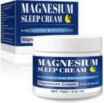 Magnesium Cream for Sleep 100g, Calm Magnesium Butter, for Leg Cramps, Muscle Relaxation & Sleep Support, Moisturizing Body & Skin, Topical Magnesium Chloride (100g) - Image 2