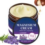 Magnesium Cream for Sleep & Relaxing – Magnesium Butter for Restless Legs, Muscle Relief – with Lavender Oil, Shea Butter & Coconut Oil – Soothing Body Hydrating Legs, Arms or Chest, 60g - Image 2