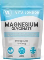 Magnesium Glycinate 1000mg | 120 Vegan Capsules (not Tablet, Gummies or Powder) High Strength 180mg Elemental Magnesium Bisglycinate | UK Made - Image 2