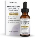 Magnesium Glycinate 3-in-1 Liquid Drops | 1500mg High Absorption | Sleep, Muscle & Mood Support | Bioavailable Formula with Zinc, B6, C & D, Green Apple Flavour, 60ml - Image 2