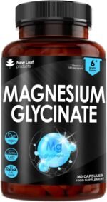 Magnesium Glycinate - 360 High Strength Capsules Pure Magnesium - 1040mg Providing 208mg Elemental Per Serving - Bones, Muscle Health, Vegan, UK Made - Image 2