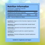 Magnesium Glycinate Capsules Provide 300 mg of Pure Elemental Magnesium Per Serving 120 Vegan Caps | Magnesium Supplement Non GMO, Dairy & Gluten Free - Image 2