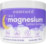 Magnesium Kids Sleep Support Cream – Gentle Body Lotion for Nighttime Calm, Tired Legs & Muscle Relaxation, with Shea Butter, Chamomile & Lavender, Daily Natural Moisturiser for Children - 4oz - Image 2