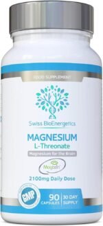 Magnesium L-Threonate 2100mg Daily Dose – Magtein 30 Day Supply - Providing 151mg of Active Elemental Magnesium - Easily Absorbable - Highly Bioavailable – No Artificial fillers - UK Manufactured - Image 2