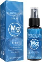 Magnesium Oil Spray, Organic Formula, 60ml, Gentle Topical Magnesium Oil, Natural Muscle Relaxation, Quick Absorption for Calm Sleep Support - Image 2