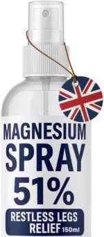 Magnesium Oil Spray for Restless Legs, 51% Zechstein Magnesium Chloride, Muscle Pain Support & aids Sleep, Fast-Absorbing, Unscented, 150 ml by Freestep - Image 2
