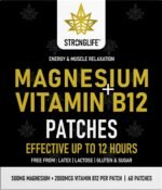 Magnesium & Vitamin B12 Patches – 60 Patches for Energy, Nerve, and Muscle Support | High Absorption, Like Capsules and Powder (60 Patches, Magnesium Vitamin B12) - Image 2