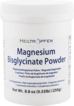 Magnesium glycinate as Magnesium bisglycinate | 0.55 lb – 250 g | Crystal Powder Soluble in Water | Third-Party Tested | Heiltropfen® - Image 2