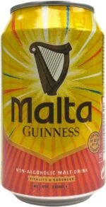 Malta Guinness Non-Alcoholic Malt Drink 330ml Cans – Pack of 12 – Premium African Beverage, Rich in B Vitamins, Smooth & Refreshing Taste, No Added Alcohol - Image 2