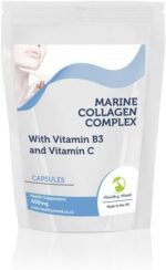 Marine Collagen 400mg Complex 60 Capsules with Vitamin B3 & C – Premium Collagen Supplement for Skin, Hair, & Joint Support - Image 2