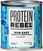 Marine Collagen Powder - No Aftertaste, 20 Servings of Pure Collagen - Hydrolysed Marine Collagen Supplements for Running Nutrition, Joints, Skin, Hair & Nails - Run Easy by Protein Rebel (20 Uses) - Image 2