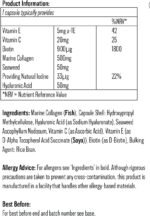 Marine Collagen Supplements for Women & Men 500mg | Collagen Hyaluronic Acid Complex | 60 Capsules - Image 2