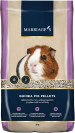 Marriage’s - Adult Guinea Pig Pellets for a Healthy Weight and Immune System, Guinea Pig Food with Sunflower Seed, High Fibre, 100% Nutri Pressed, Suitable for All Adult Guinea Pigs (2kg) - Image 2
