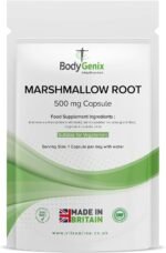 Marshmallow Root 500mg Capsules - Digestive Respiratory Health Skin Metabolic Weight Management UTI Support Natural Supplement - 30 Caps 1 Month Supply - Image 2