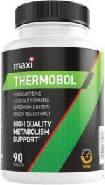 MaxiNutrition – Thermobol - Contains Chromium and Biotin, High in B Vitamins - 100mg Green Tea Extract, 130mg Caffeine per Serving, 90 Tablets - Image 2