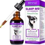 Melatonin for Dogs & Cats, Dog Melatonin, Sleep Aid for Dogs Anxiety Relief, Supports Relaxation, Helps with Noise, Fireworks, Deep Sleep for Cat & Dog for All Breeds 60ml (1) - Image 2