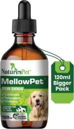 MellowPet – Calming Supplement for Dogs 120ml | Stress, Anxiety & Barking Relief for Travel & Separation | With Valerian & Ashwagandha – Salmon Flavour - Image 2