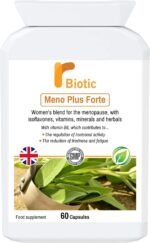 Meno Plus Forte.Herbal Food Supplement for Women:60 Capsules - Image 2