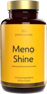 Meno Shine, All-in-One Menopause Support Supplement, 85 Health Benefits, Advanced Hormone Complex, Vegan Friendly, 60 Capsules (1 Month Supply) - Protein Works - Image 2