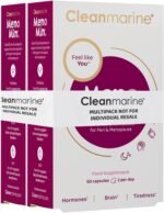 Menomin - Menopause Support - Highly Absorbable Omega 3 with Soy Isoflavones - Vitamins B1, B2, B6, B12, Folic Acid, Biotin and D3-30 Servings - 120 Capsules - Multipack - Image 2