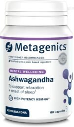 Metagenics Ashwagandha 500mg - Supports Mental Clarity and Hormone Balance - High-Strength Supplement - 60 Capsules - Image 2