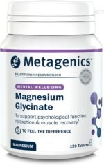 Metagenics Magnesium Glycinate 100mg – High Strength Supplement - Supports Energy Metabolism & Nervous System Function – 120 Tablets - Image 2