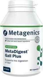 Metagenics MetaDigest Gall Plus - With Ox Bile, Lecithin, Digestive Enzymes - Botanical Extracts & B Vitamins - 90 Capsules - Image 2