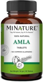 Mi Nature Amla Tablets -90 Tablets,1000mg | 100% Natural Amla Tablet | Amalaki | phyllanthus emblica | Immunity Booster | Vitamin C | Gluten Free | Vegan | from India - Image 2